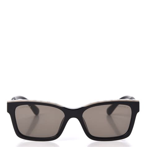 chanel 5417 square sunglasses